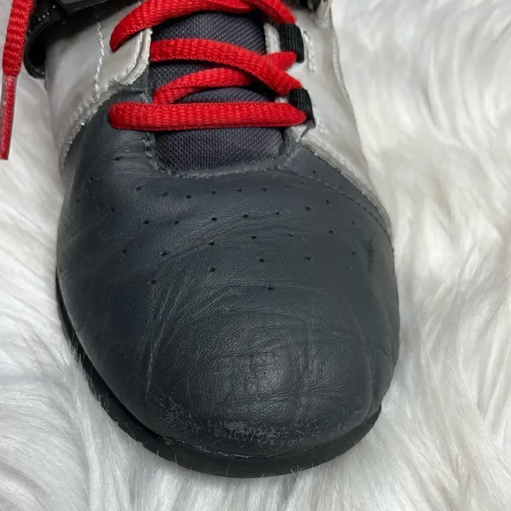 Reebok Crossfit U Form Weightlifter Shoes Grey & Red Size 8